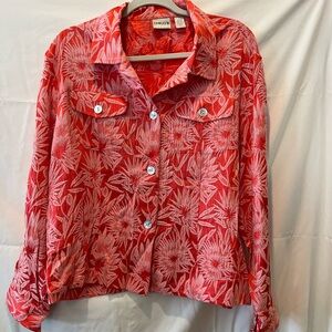 Chico’s lightweight brocade jacket